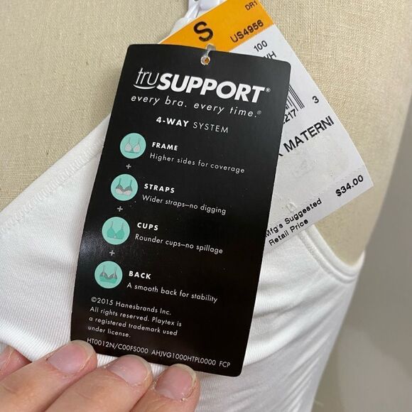 Platex | White Nursing Bra - Picture 5 of 8